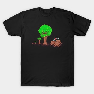 Life cycle of woods T-Shirt